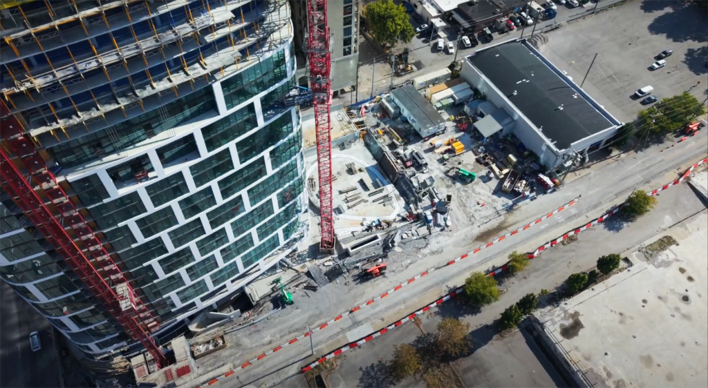 construction drone photos, nashville, drone photography for construction drone service