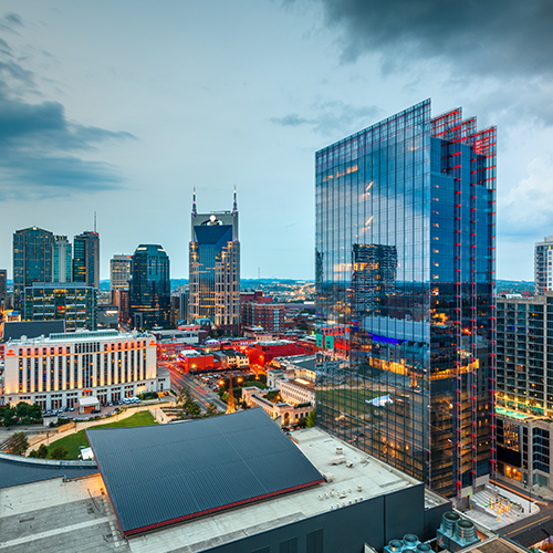 nashville drone aerial photography, real estate construction solar