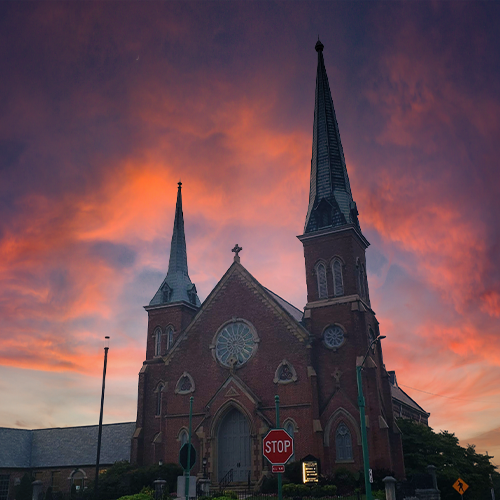 clarksvillle drone services, church, clarksville aerial photography