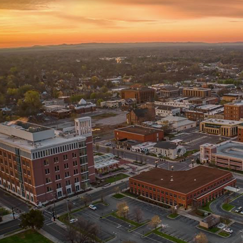 murfreesboro aerial photography, murfreesboro drone services, square, real-estate, downtown construction